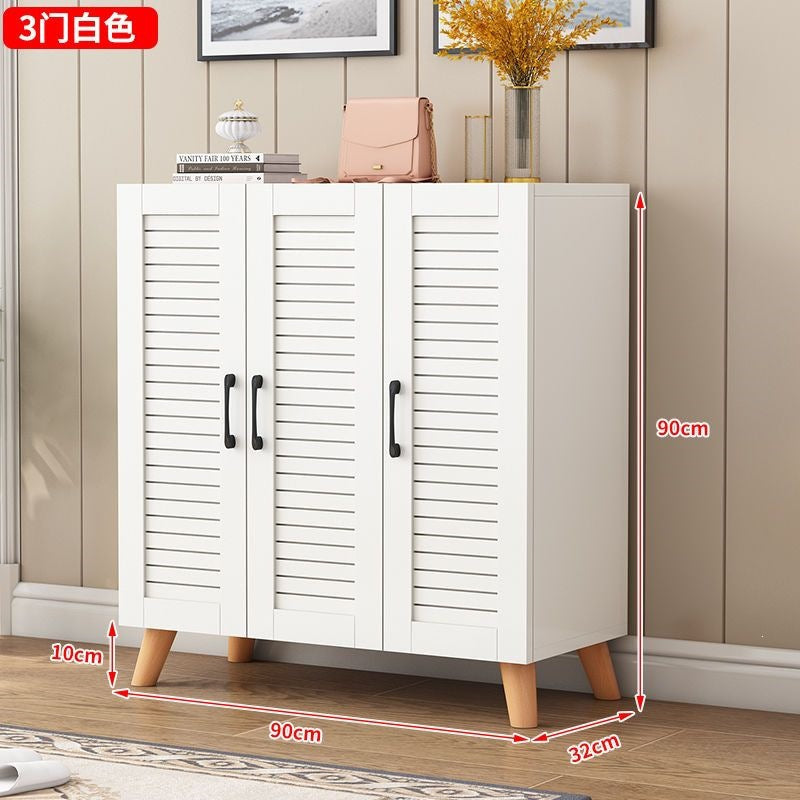 Shoe cabinet breathable multi-layer french shoe cabinet popularcasual storage shoe rack shoe cabinet large capacity living room multi-layer