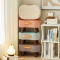 Small stool, shoe changing stool, living room sofa, footstool, coffee table, small stool, shoe changing stool, for home small bench, stacked solid wood