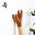 Solid wood clothes drying pole fork for homesolid wood clothes drying pole balcony clothes indoor shop multi-functional clothes pole