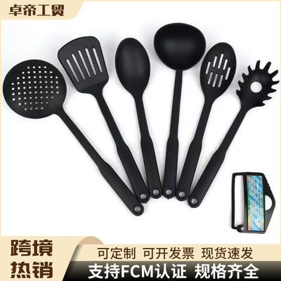 nylon spatula six-piece set of spoons kitchen multi-functional cooking high temperature resistant kitchenware set manufacturer wholesale