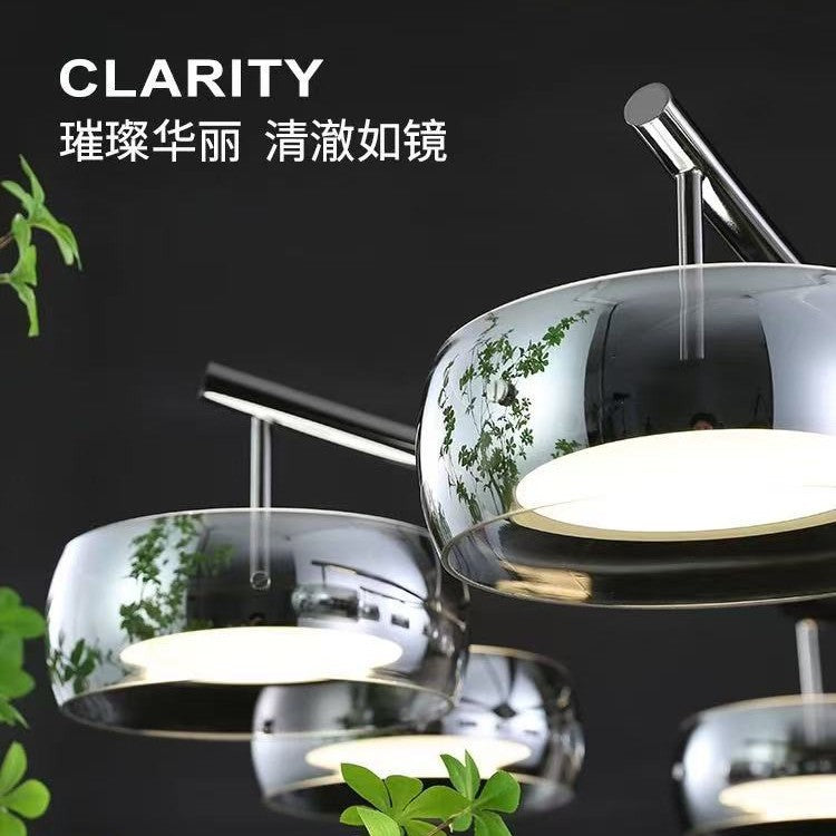 Italian minimalist living room chandelier advanced sense 2024 new high-end creative designer lighting combination whole house package