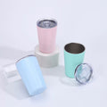 Factory direct: new 304 stainless steel 12oz milk mug - insulated, mini, portable, and trendy