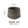 For home making tea and drinking water creative kiln retro ceramic cup various colors large office coffee cup