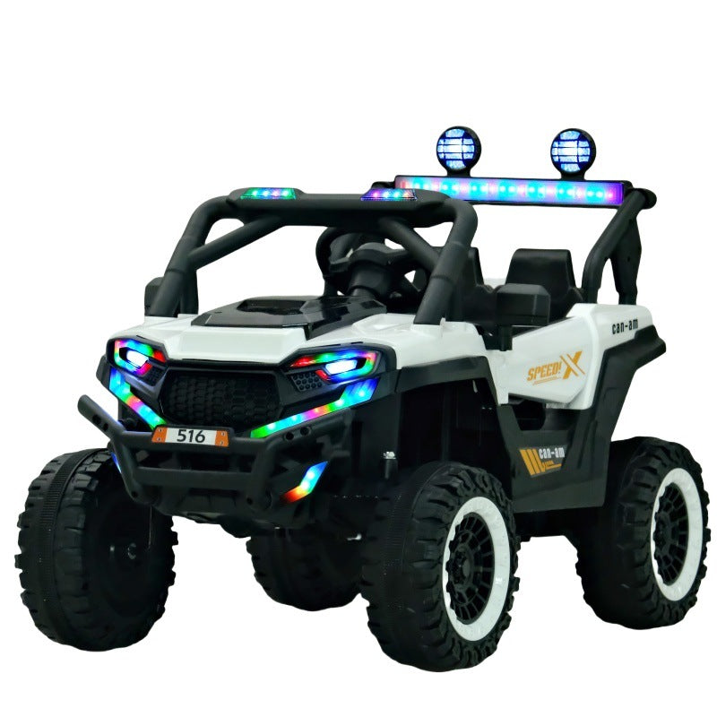 New electric four-wheeled baby children's off-road car enlarged off-road vehicle double seat remote control toy off-road vehicle
