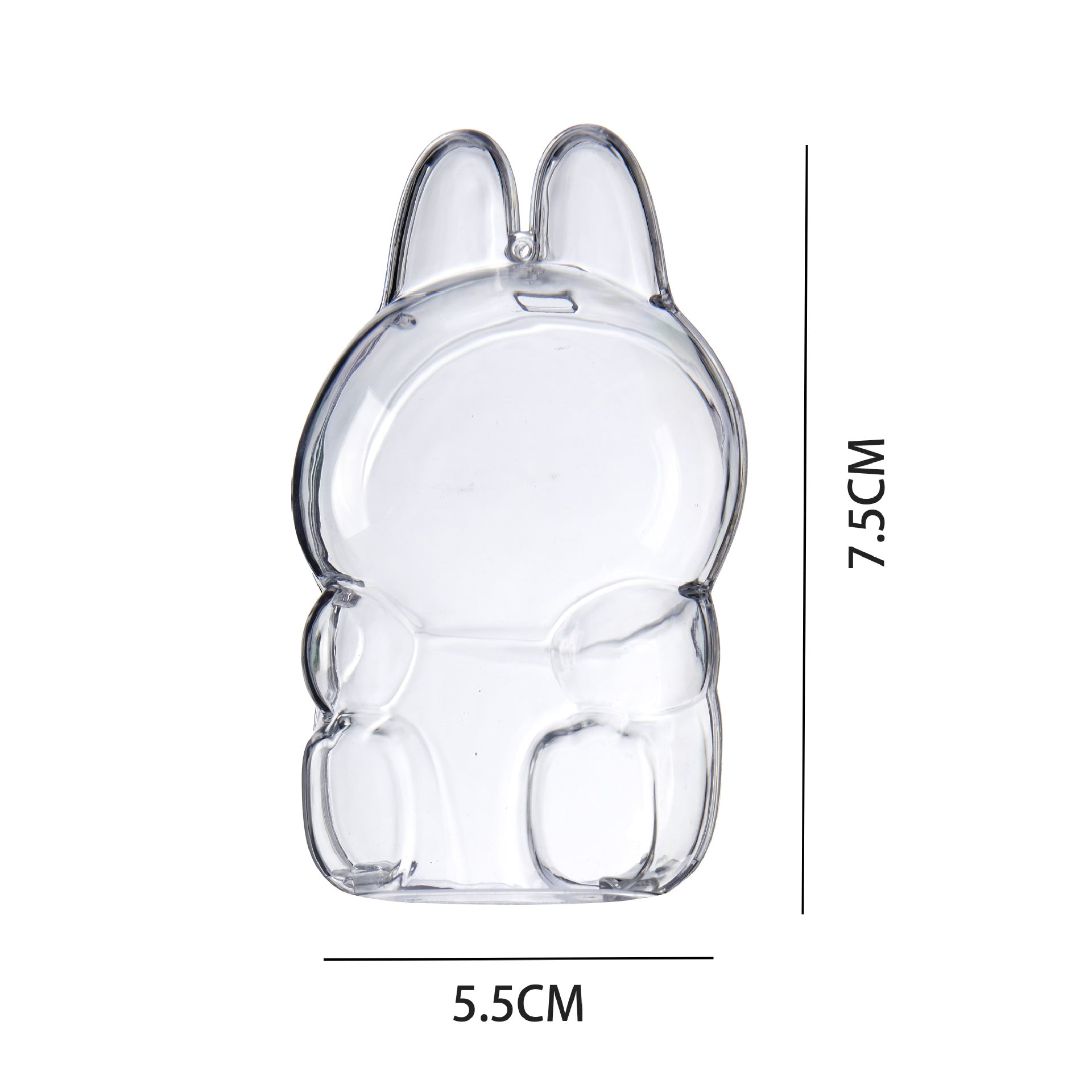 Doll pendant storage box transparent dustproof independent protective case storage backpack pendant labubu waterproof protective cover