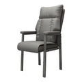 Mahjong chair, chess and card room, special plaid, long-sitting backrest, conference stool, teahouse table, home office computer chair