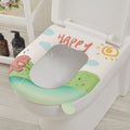 Toilet eva all year roundneutralsummer washable for homewaterproofthickened no-wash adhesive seat cushion toilet cover seat