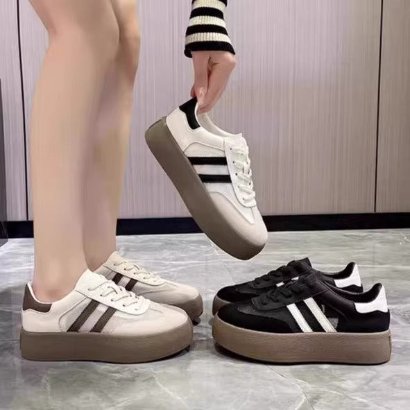 Best sellingthick sole mesh german training women's shoes women's 2026 summernew arrival small white casual sports sneakers summer summer style