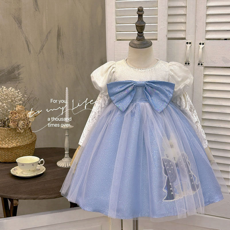 Girls' princess dress - spring  collection: premium, exquisitely crafted, ethereal butterfly mesh skirt - perfect for hosts and performances