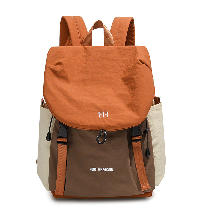 Cross-border travel backpack, new backpack, women's large-capacity fashion, lightweight, waterproof, simple commuting leisure bag when going out