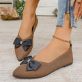 new arrivalplus size women's shoes fly woven slip-on bowscasual breathable knitting slimming look pointed toe flatsflats