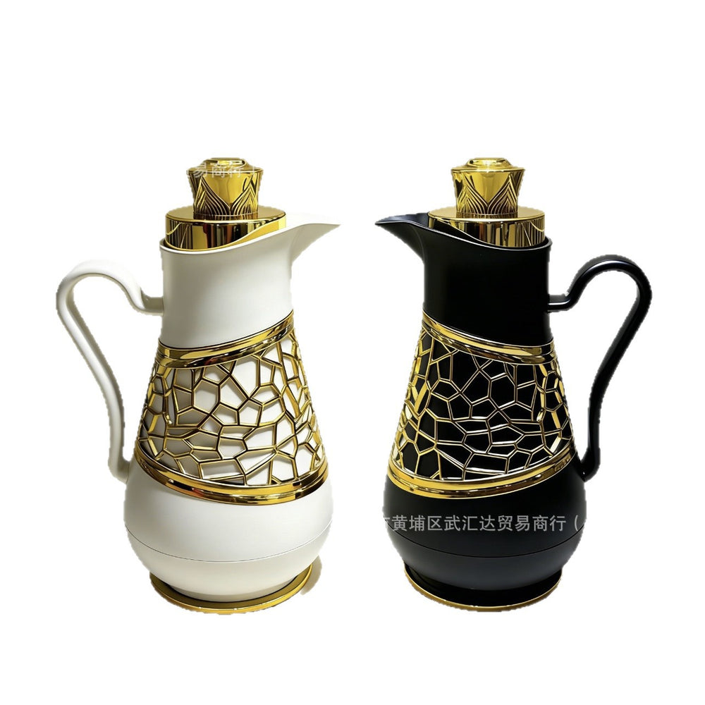 Accessible luxury insulated water kettle large capacity hot water kettle dormitory pattern scandinavian insulated kettle good-lookingfor home thermos bottle wholesale