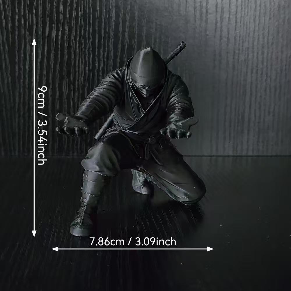 New cross-border 3d printed ninja pen holder 3d pen holder office classroom desktop decoration ornaments storage creative stand