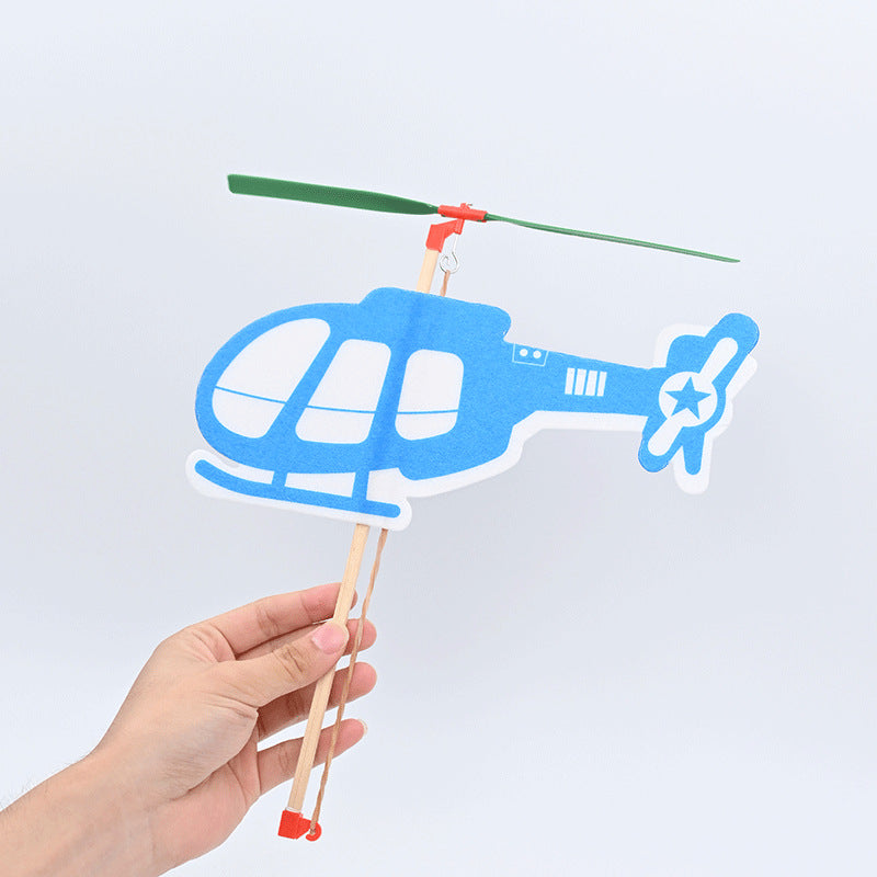 New Tiger Rubber New Helicopter Scientific Experimental Equipment Aerodynamics Knowledge Technology Small Production Recommendation