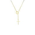 hot style casual digital 8-figure cross necklace jewelry fashion women's trendy hot clavicle chain