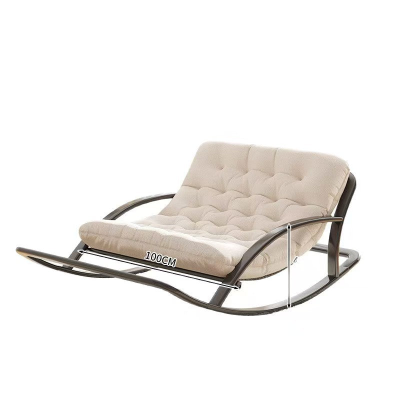 Double rocking chair lunch break chair courtyard balcony for home adult casual lounge chair accessible luxury lazy sofa chair manufacturer personalized