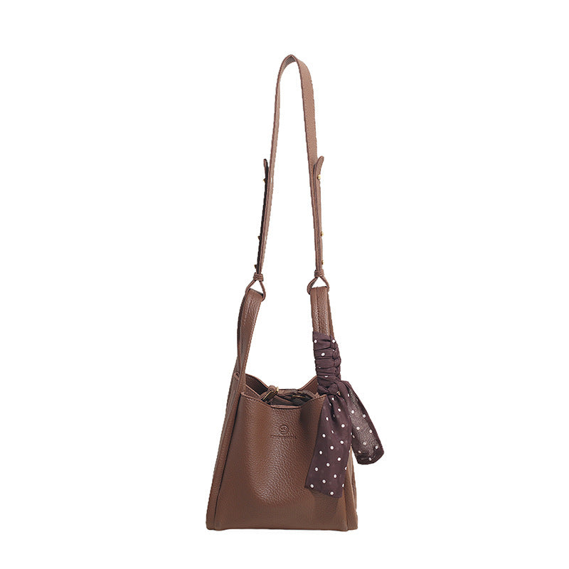 super popular retroeasiest for match bucket bag for women 2025new arrivalsatchel shoulder bag casualcasual cross-body vegetable basket