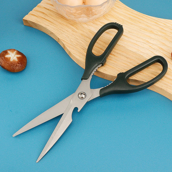 Multifunctional kitchen scissors sharp killing fish cutting chicken feet household strong chicken bone food cutting barbecue scissors wholesale