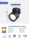 Full spectrum led downlight [foldable] - matte black 15w - 3000k - ra98 cri