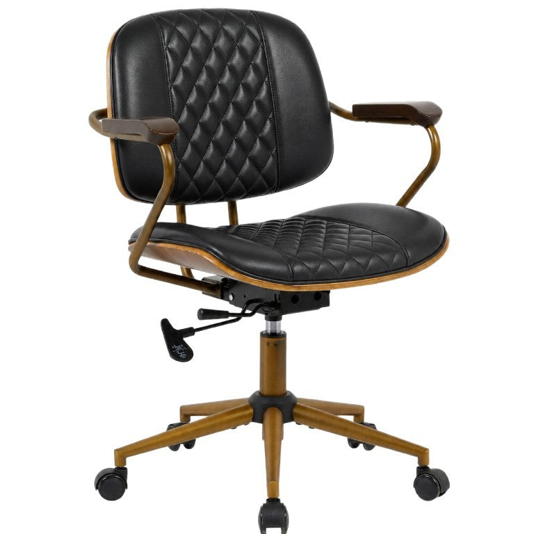 Accessible luxury solid wood armrest computer chair backrest adjustable office chair for homeretro sedentary and not tired adjustablerotate chair