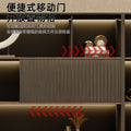 Office bookcase boss background cabinet file cabinet wooden information cabinet storage storage wall floor cabinet