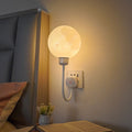 Remote control baby feeding eye protection night light plug-in socket bedroom sleep table lamp bedside lamp moon wall lamp atmosphere