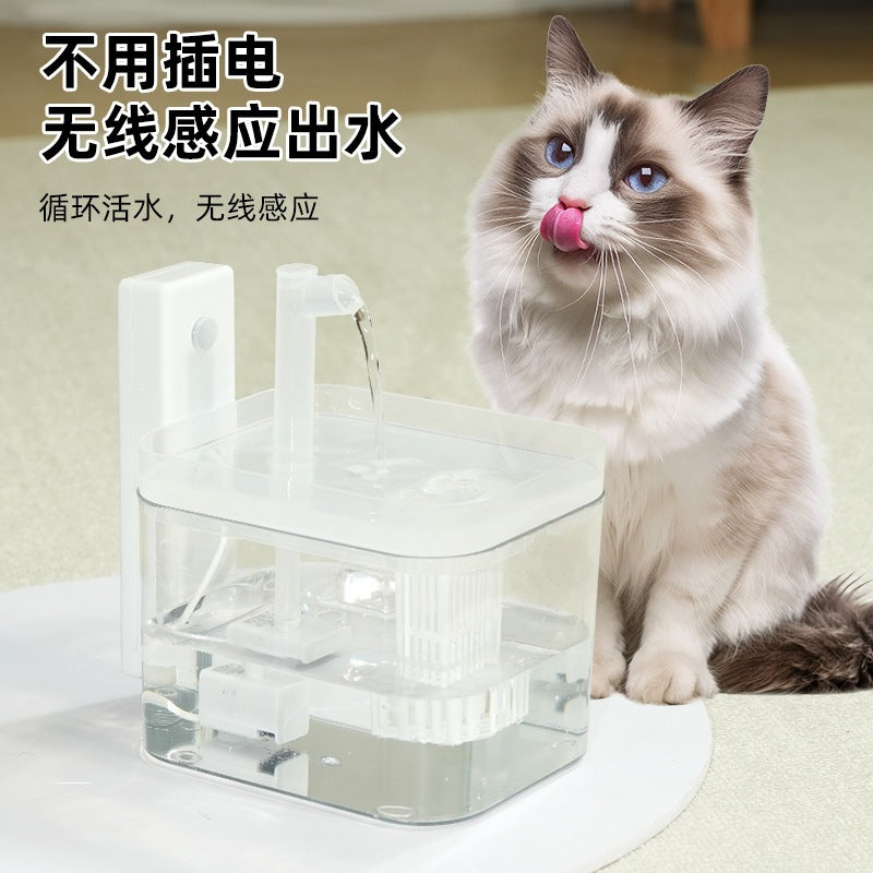 Cat water fountain automatic circulating drinking fountain kitten water dispenser dog water bowl pet supplies