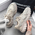 Spring men's shoes: athletic, casual, dad shoes, trendy, versatile, work, office, construction site, non-slip, wear-resistant, tire tread, safety shoes