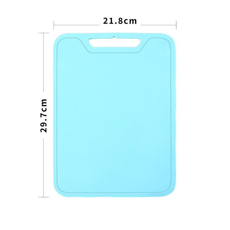 Food grade household silicone cutting board fruit and vegetable silicone cutting board portable double-sided thickened silicone cutting board