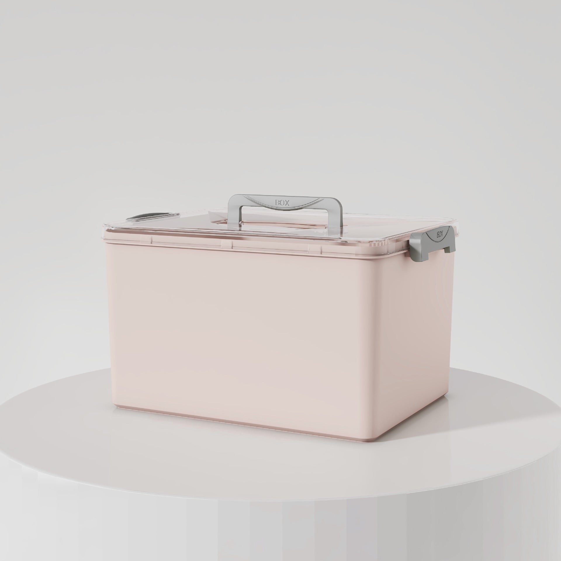 Customizable 43 colors optional storage box household plastic PET finishing box snacks clothes storage box