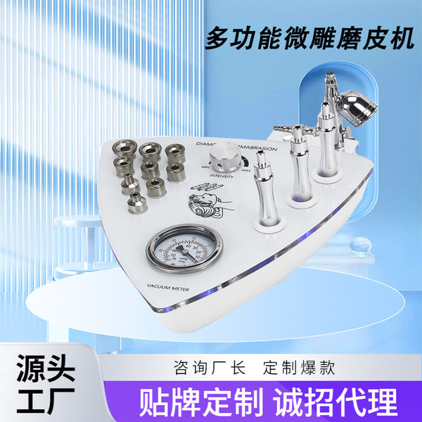 Wow, custom blackhead suction, facial dermabrasion, spray machine, skin rejuvenation, beauty instrument, diamond micro-engraving dermabrasion machine.