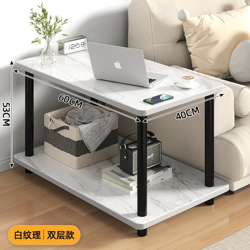 Sofa center small coffee table office side cabinet side table accessible luxury rectangular side table tea table square table table