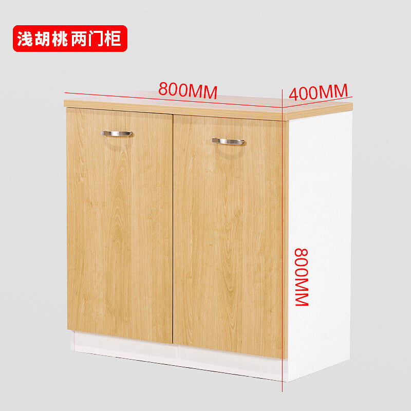 Low cabinet storage unit, minimalist modern office furniture, wooden low cabinet, office cabinet, file cabinet set