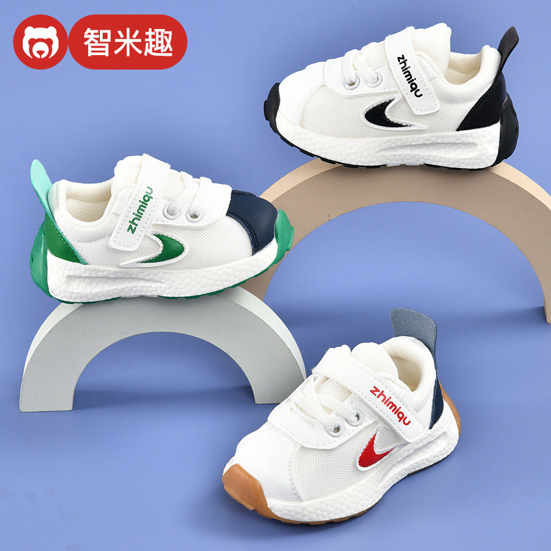 Toddler shoes for boys, spring and autumn, 0-1-2 years old, soft sole infant shoes, children's shoes, infant and toddler shoes for girls