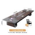 2.4m table+8 meeting chairs