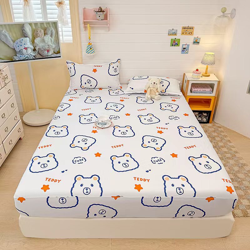 2024 new arrival: solid color tpu waterproof fitted sheet - class a, machine washable, mattress protector for innerspring mattresses