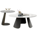 Rock slab coffee table round modern living room creative designer accessible luxury side table small apartment balcony casual italian tea table