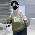 new boys' long-sleeve t-shirt - spring/autumn collection - versatile top for boys (sizes for mid-to-large children) - trendy spring tee