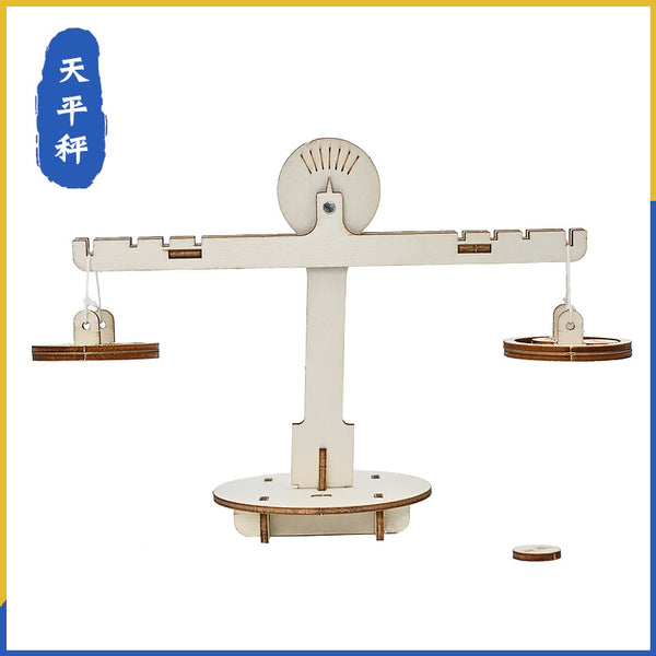 Tianping scale primary school students physical lever principle science and technology small production children's stem classroom science small experimental materials