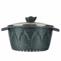 Oem personalized lotus style suit pot die-cast aluminum soup pot non-stick soup pot stew pot for home stew meat aluminum alloy