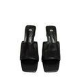 Za2025new arrival french beautiful square toe mesh open toe flip-flops summer outwear non-tiring high-heeled sandals
