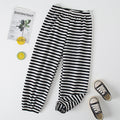 Kids cool shake new arrivalsummerstripesplaidcasual pants spring & fall mother and child drapedstripesanti-mosquito pants