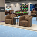 Billiard room rest area viewing chair, table tennis hall special viewing sofa, classy billiard club casual viewing sofa