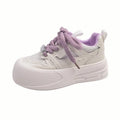 Best sellingthick soleplatform shoeswhite shoes women's height increasingniche style sneakers 2026 super popular new spring summer casual sports shoes