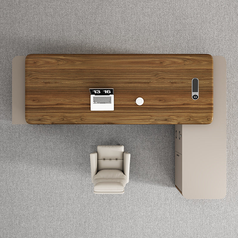 Saint li accessible luxury boss table office desk casual chairman president table executive table manager office table and chair combination