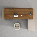 Saint li accessible luxury boss table office desk casual chairman president table executive table manager office table and chair combination