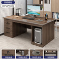 Office desk boss desk casual office with drawers 5 new light luxury staff position computer table