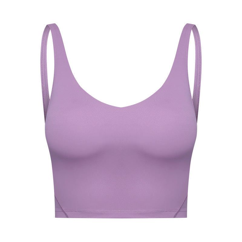 new arrival beautiful back push-up sports intimates women's running high-intensity yoga bra sports vest s2054