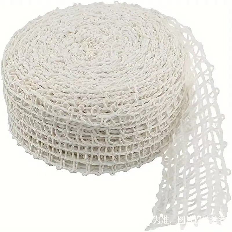 Kitchen for home net bag barbecued pork net weaving bundled hocks loose rope cotton thread elastic rope cover packaging net cover elbow net