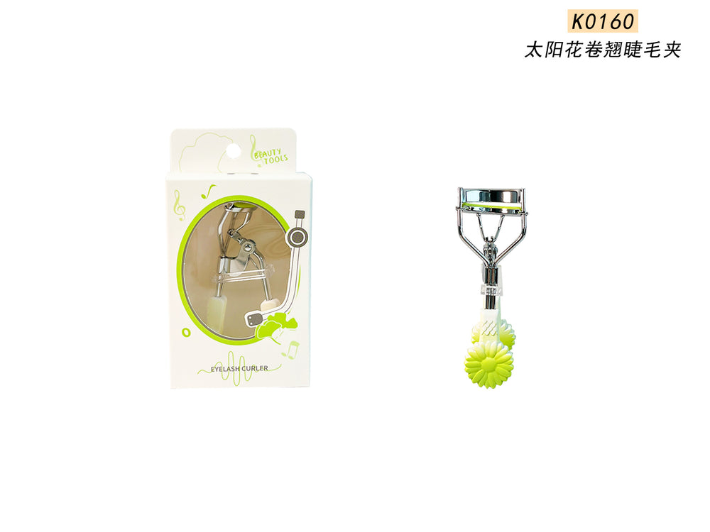Keqi yinzi product eyelash curler collection, eyebrow trimmer for women, novice beauty tools, comfortable makeup puff, hot style